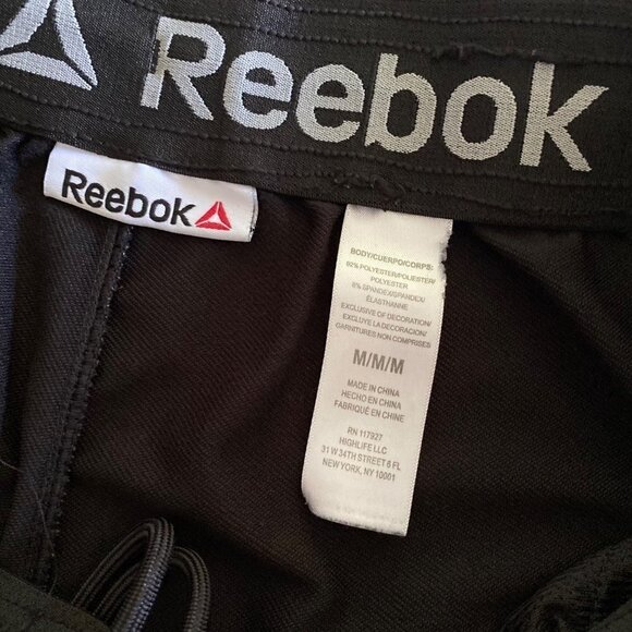 Reebok Men’s Active Training Pants. Size Medium. Color Black - Picture 4 of 11